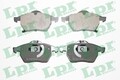LPR Bremsbelagsatz, Scheibenbremse 05P689 für OPEL SAAB