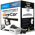 Anhängerkupplung abnehmbar für VW Tiguan +E-Satz NEU inkl. EBA PKW