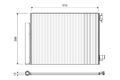 VALEO 814373 Condenser, air conditioning for DACIA,NISSAN,RENAULT