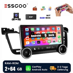 Für Peugeot508 2011-18 Android 14 Autoradio GPS Carplay 2+32GB NAVI WIFI DAB CAM