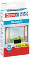 1 Tesa Fliegengitter standard 55672-00021 für Fenster 1,30m x1,50m anthrazit