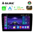 10" Autoradio Android 14 GPS Navi BT WIFI FM RDS DAB 32G für Fiat 500L 2012-2017