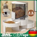 Automatischer Futterautomat Katze Hunde Futterspender Pet Feeder Wasserspender