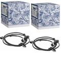 2x VEMO ABS-SENSOREN HINTEN BEIDSEITIG passend für VW PASSAT | V10-72-1318