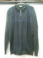 schwarz-blauer Pullover Gr. XL