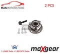 RADLAGERSATZ RADLAGER SATZ PAAR MAXGEAR 33-0503 2PCS A FÜR SKODA OCTAVIA II