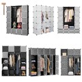 DIY Kleiderschrank Schuhregal Steckregal Regalsystem Garderobe Schuhschrank
