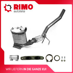 Neu DPF Dieselpartikelfilter  VW  Touran 2.0TDI Mit E-Prüfzeichen + Montagesatz*