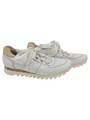 Paul Green Sneaker low Damen 37 Weiß Leder Schnürung Casual Sportlich