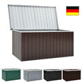 Gartenbox Metall Aufbewahrungsbox Aufbewahrungskiste Gartengerätebox Kissenbox