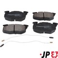 JP GROUP Bremsbelagsatz, Scheibenbremse 4163602810 für CITROËN PEUGEOT RENAULT