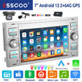 Für Ford Focus C S Max Transit Mondeo DAB+ 64G Android 14 Autoradio Carplay NAVI