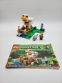 LEGO 21140 Minecraft Hühnerstall Komplett mit Vollständig Anleitung