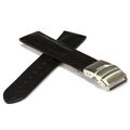 Uhrenarmband Kalbsleder Alligator Edelstahl Faltschliesse 22 mm Ersatz Uhrband