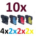 10x Kompatibel DCP365CN DCP375CW DCP385C DCP395CN DCP585CW DCP-145C 185C 585CW