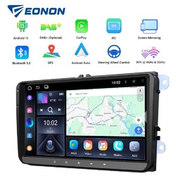 Android 13 VWA13 9" IPS Autoradio GPS Navi Apple CarPlay Radio Für VW Skoda Seat