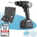STAHLWERK Akkubohrer Akkuschrauber Schlagbohrer bürstenlos brushless 20V 3 in 1