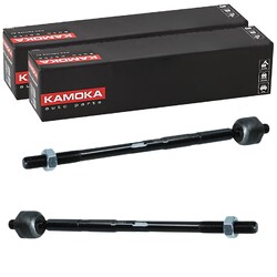 2x KAMOKA AXIALGELENKE SPURSTANGEN passend für SEAT AROSA VW LUPO POLO | 9020167