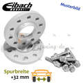 Eibach Spurverbreiterung 32mm p.A. für Opel Astra H Caravan L35 :: 2004 >> 2014