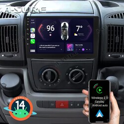 2+32G Android 14 Autoradio GPS Apple CarPlay WIFI FM Für Fiat Ducato 2006-2023