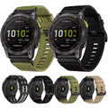 Quick Fit Nylon Armband Für Garmin Fenix E 8 47mm 51mm 7 7X 6 6X Pro 5 5X 3 HR