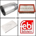 Febi Bilstein Filterset, Inspektionspaket passend für Fiat DUCATO Kasten DUCATO