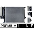 1x Kühler, Motorkühlung MAHLE CR 327 000P passend für BMW