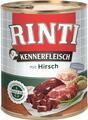 Rinti Kennerfleisch pur Hirsch 12x 800 g Nassfutter Feuchtnahrung Hundefutter