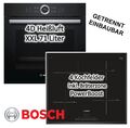 Herdset Bosch Einbaubackofen mit Induktionskochfeld PowerBoost - autark, 60 cm