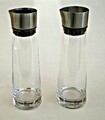 Essig & Öl 2er Set von Blomus Edelstahl-Glaskombination - fast neu - Top-Zustand