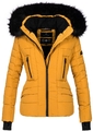Navahoo Adele Damen Winter Jacke warm gefüttert Teddyfell Stepp Winterjacke B361