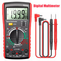 Digital Multimeter Messgerät LCD AC／DC Strommesser Strom Voltmeter Amperemeter