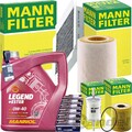 MANN INSPEKTIONSPAKET+MANNOL 0W-40 ÖL passend für SMART 450 CABRIO 0.6/71 PS