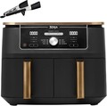 Ninja Foodi MAX Dual-Zone Heißluftfritteuse - Schwarz AF400EUCP *NEU*OVP*HÄNDLER
