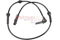 Sensor  Raddrehzahl hinten Metzger 09001111 passend für NISSAN OPEL RENAULT