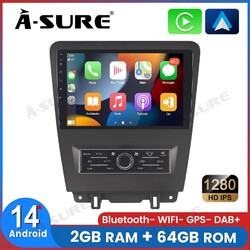 Android 14 Autoradio Für Ford Mustang 2010-2014 Apple Carplay Navi GPS 2+64G SWC