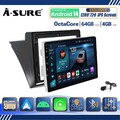 4+64GB Android 14 Autoradio Carplay GPS Für VW T5 Multivan Transporter 2010-2015