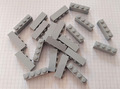 20 Stück Lego 1x4 brick 3010 light bluish gray / Baustein, neu hellgrau