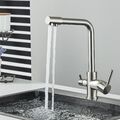 3 Wege Küchenarmatur Wasserfilter Wasserhahn Trinkwasserhahn Spültischarmatur
