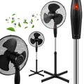 Standventilator Ø43 cm Oszillierender Ventilator Klimagerät Windmaschine Fan 