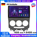 4+64GB Carplay 8 Kern Autoradio Für Mazda 5 CR19 2005-2010 GPS NAVI Android DAB+