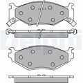 Bremsbelagsatz Scheibenbremse DELPHI LP891 für CHRYSLER DODGE VOYAGER LE ES 2 1