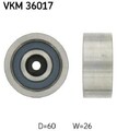 SKF VKM 36017 Umlenkrolle Keilrippenriemen für OPEL Movano Kastenwagen (X70)