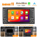 2+64G Android 13 Carplay Autoradio GPS für VW T5 Multivan Touareg Transporter