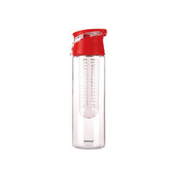 Wasserflasche Trinkflasche Sportflasche mit Fruchteinsatz Infuser 800ml Flasche