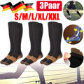 3 Paar Kompressionsstrümpfe Damen Herren Stützstrümpfe Sport Kompressionssocken