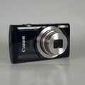 Canon Ixus 177 / ELPH 180 20MP Digital Camera Black + Case - Very Good !! 