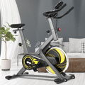 Heimtrainer Indoor Cycling Fitnessbikes Fahrrad Trimmrad +LCD Hometrainer 150kg