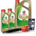 2x 1 L + 5 L = 7 LITER CASTROL EDGE 5W-30 M MOTOR-ÖL MOTOREN-ÖL