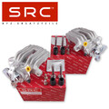 2x SRC BREMSSATTEL BREMSSATTELHALTER HINTEN FÜR AUDI A3 VW GOLF IV POLO 9N FABIA